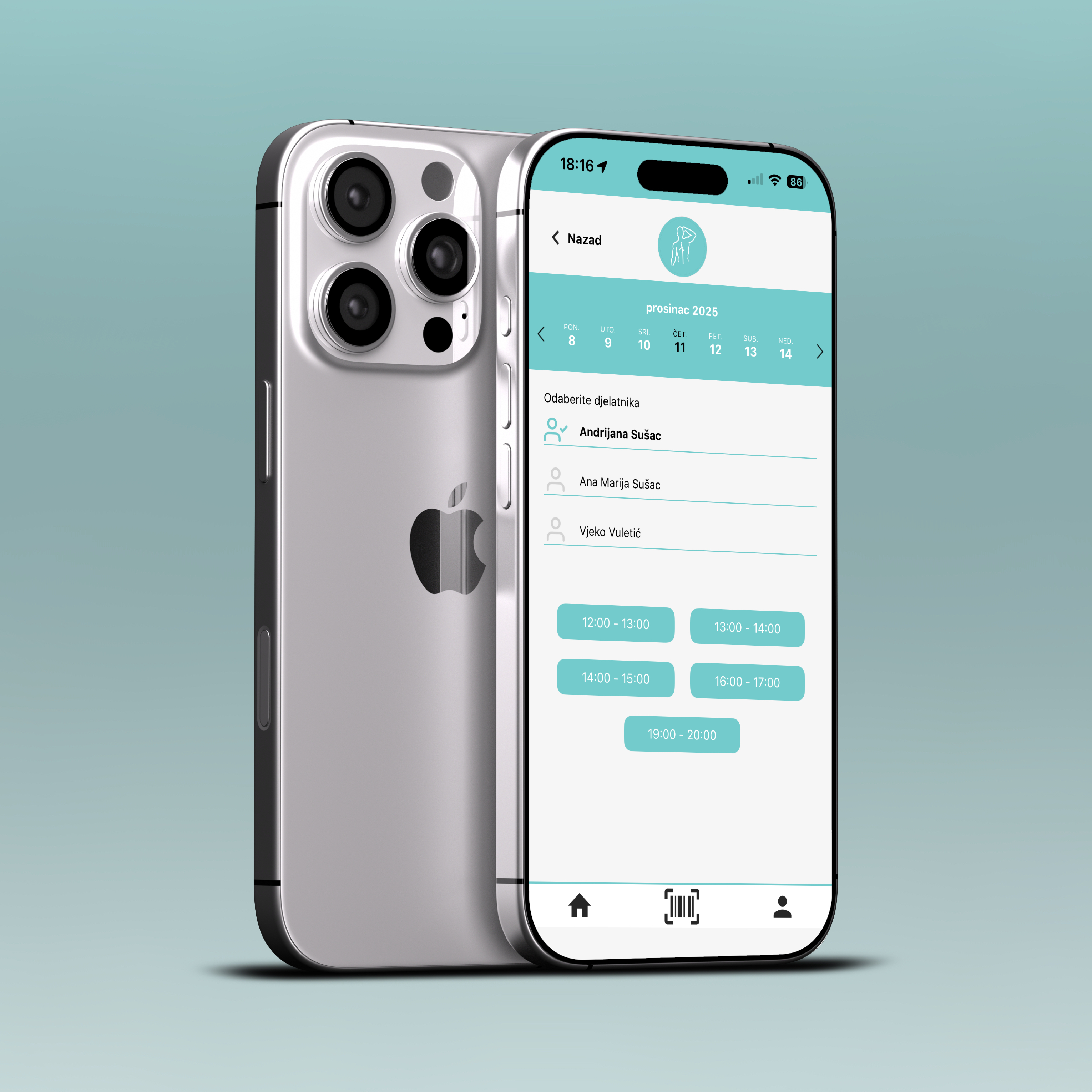 Prominens Fizio Zagreb – Mobilna Aplikacija za Fizioterapiju i Masaže