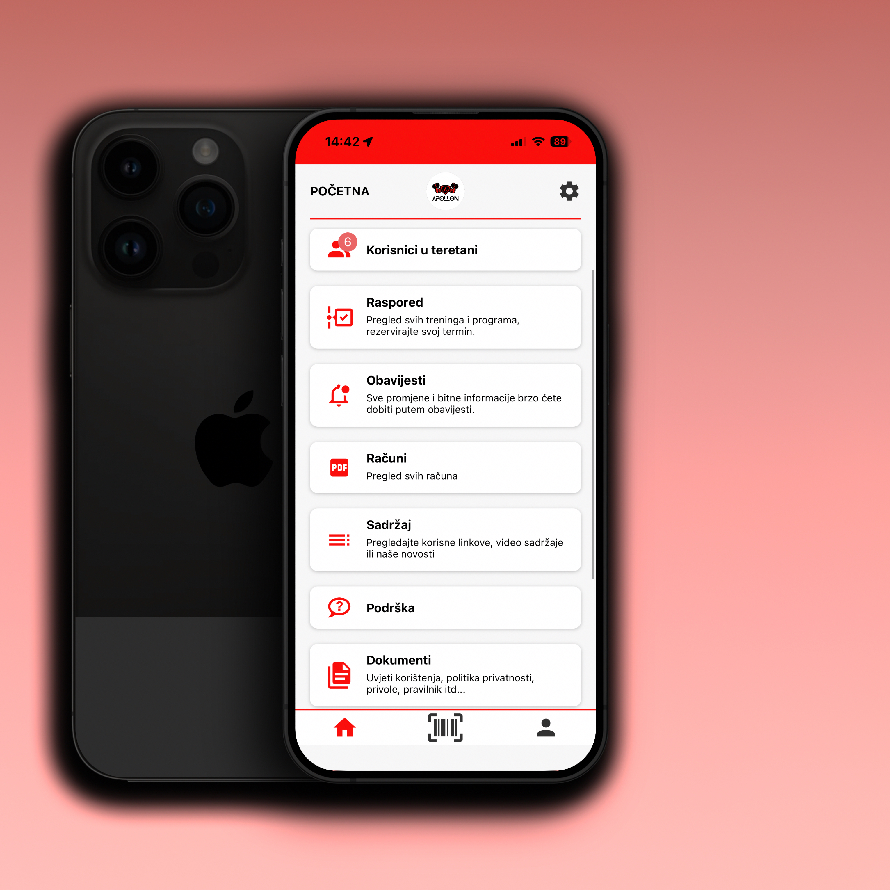 Kako Apollon Gym digitalno upravlja članarinama uz vlastitu Fitko aplikaciju