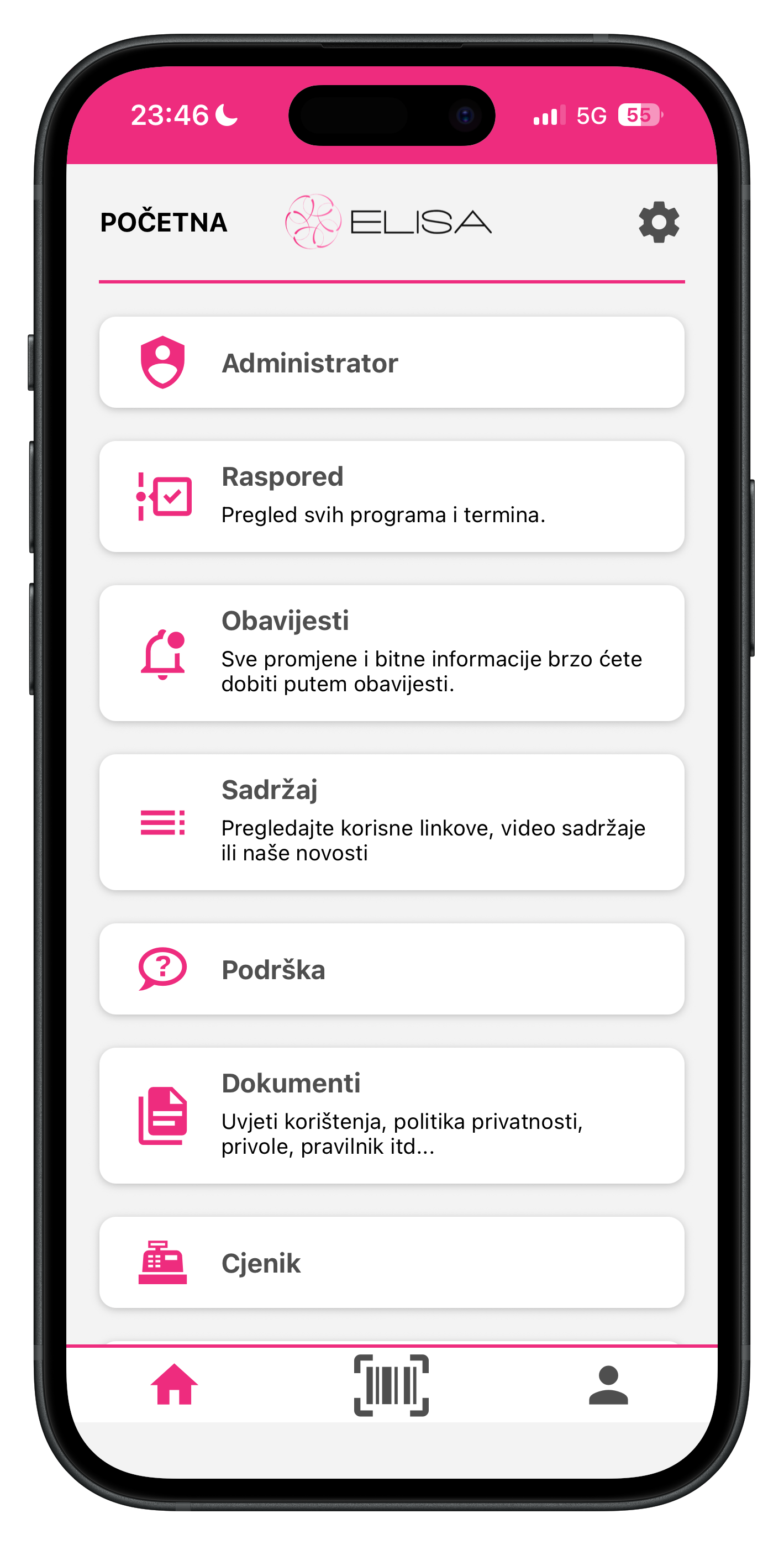 Elisa dance - plesni fitness aplikacija