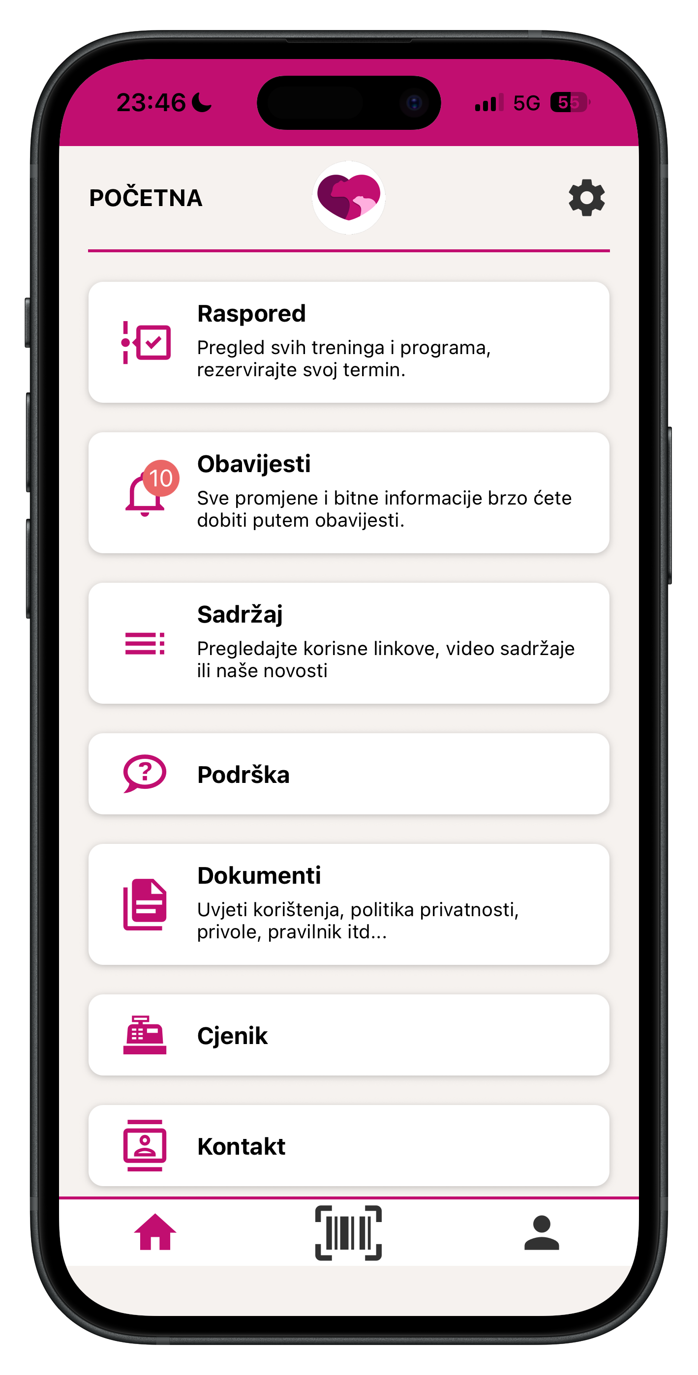 Mamasoon - prentala mame i bebe fitness aplikacija